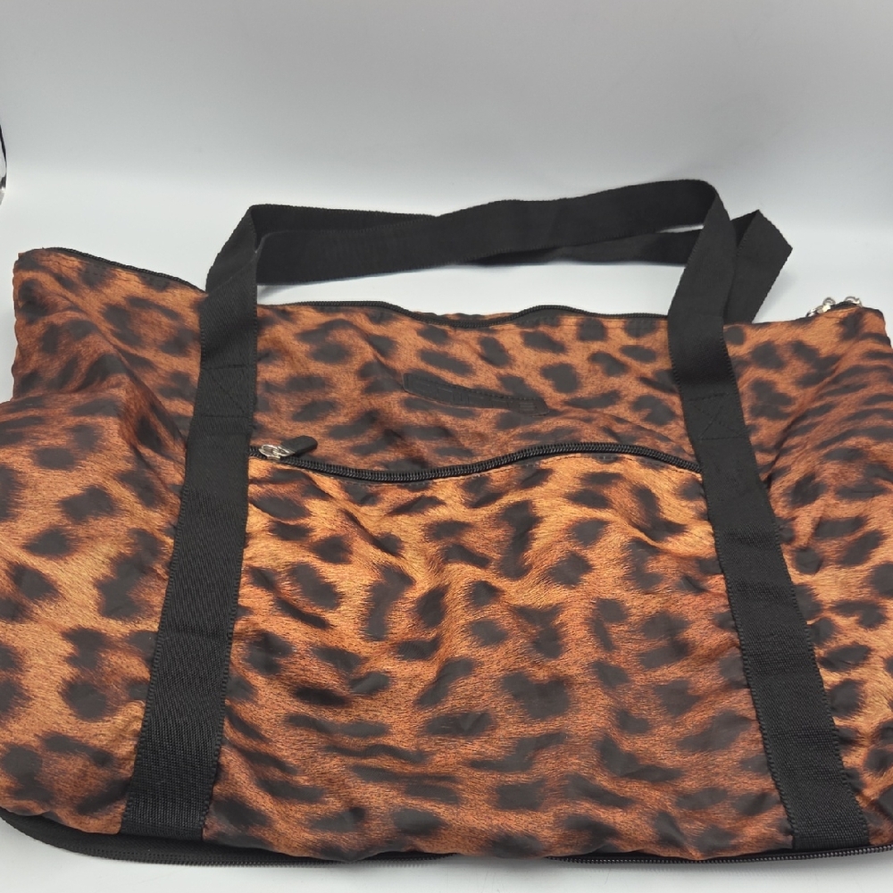 Chico's Packable Nylon Tote Bag
